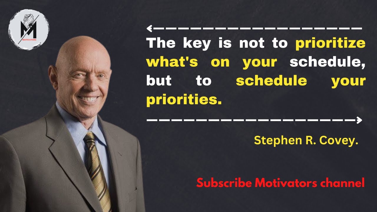 Summary of Stephen R. Covey's 7 Habits of Highly Effective ...