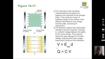 Capacitors Dielectrics Series Parallel (avi)