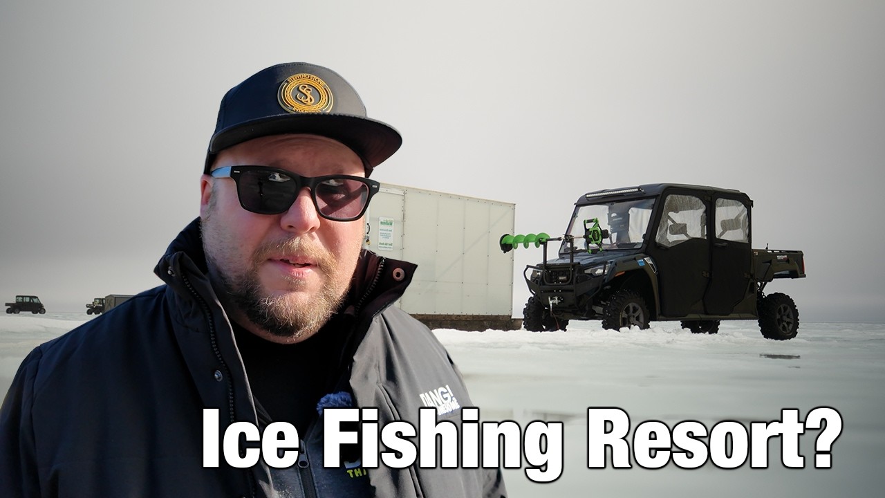 Sand Bay Beach Resort in Winter | Ice Fishing & Cozy Nights