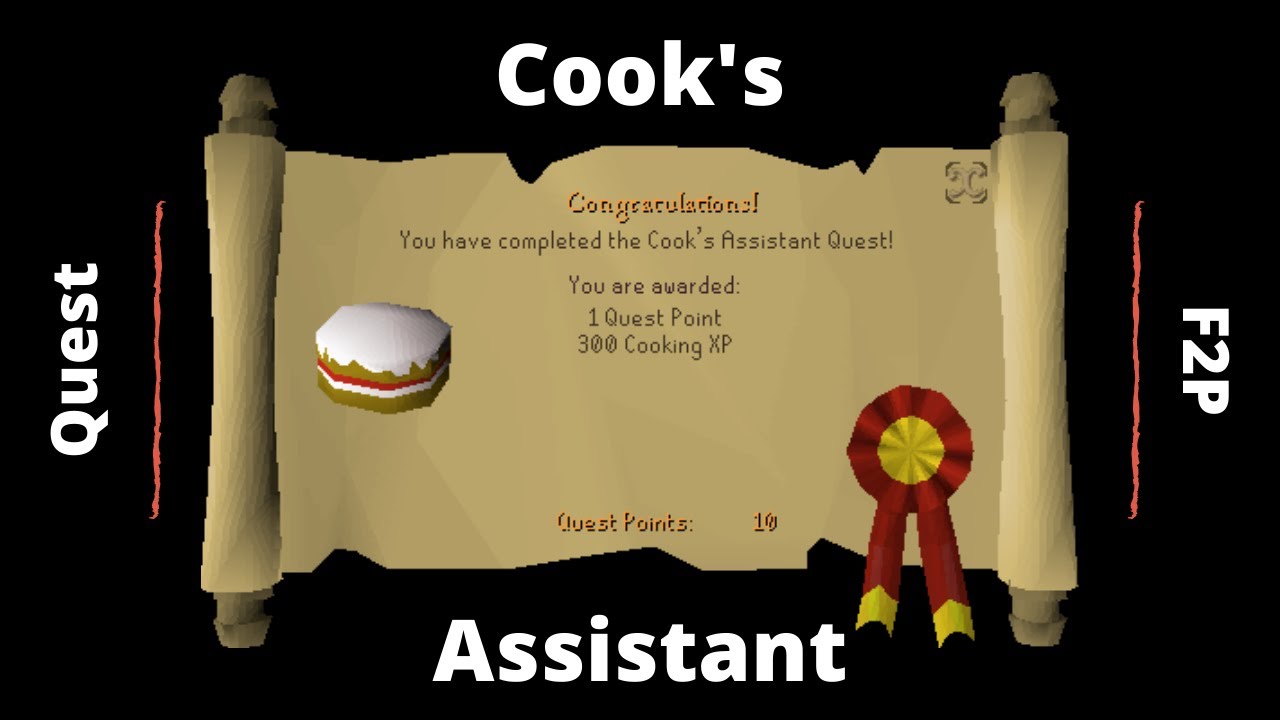 [OSRS] QUEST GUÍA - COOK'S ASSISTANT en español (2020) F2P - YouTube