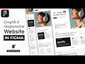 Fully Responsive Portfolio Design in Figma