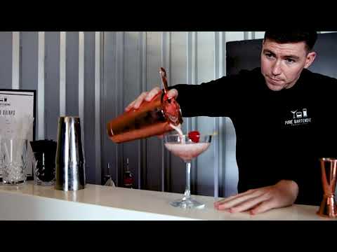 French Martini Pure Bartending 4K