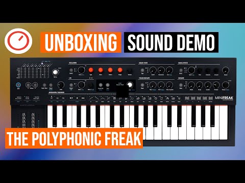 Arturia MiniFreak Synthesizer Unboxing & Sound Demo - The Freak Enters The Polyphonic Hybrid Realm