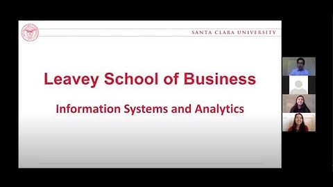 Information Systems and Analytics at SCU