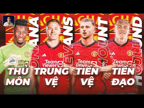 TRỤC DỌC CHUYỂN NHƯỢNG MAN UNITED: ONANA - JONNY EVANS, MASON MOUNT VÀ CUỐI CÙNG LÀ RASMUS HOJLUND