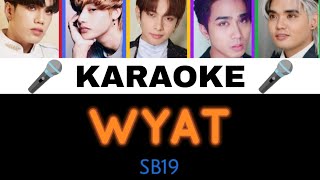 WHERE YOU AT WYAT - SB19  - karaoke instrumental lyrics - donricks lyrics