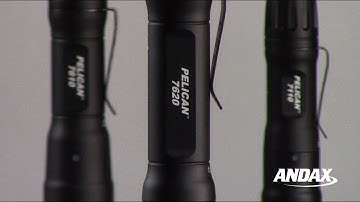Pelican 7000 Series Flashlights with more battery options