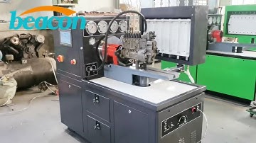 12 cylinder auto repair 12PSD diesel fuel injection pump test bench#dieselengine