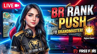 OP Headshots Only! 🎯 | Intense BR Rank Push | Free Fire Live