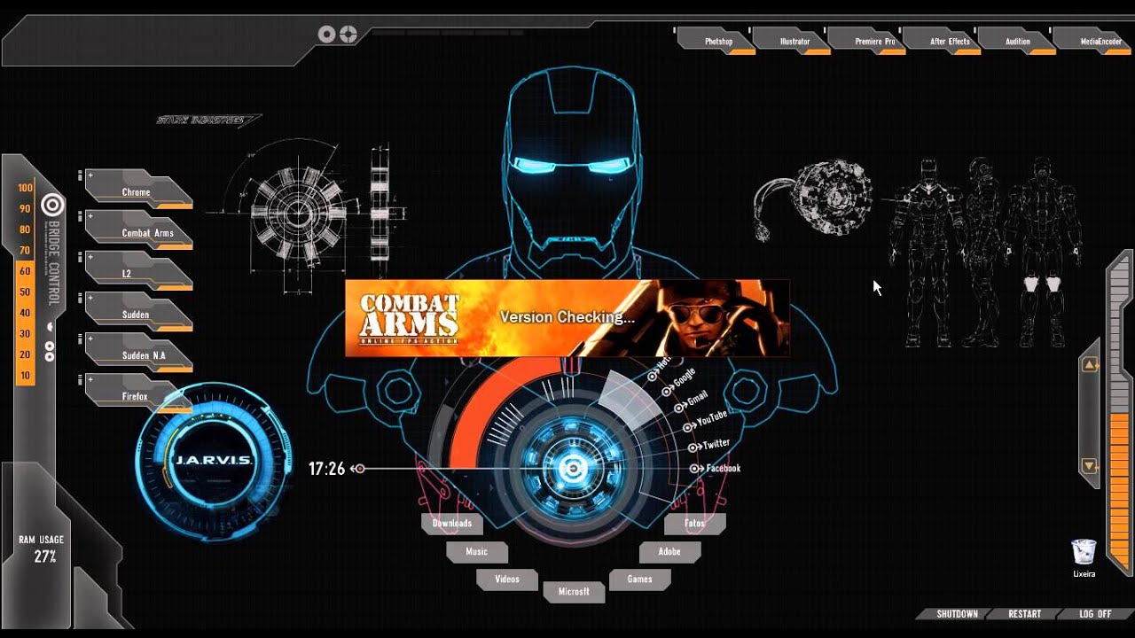 Comando de voz ( JARVIS ) - YouTube