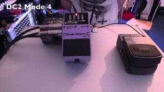 Boss DC-2 Dimension C vs Behringer  CC300 Space-C