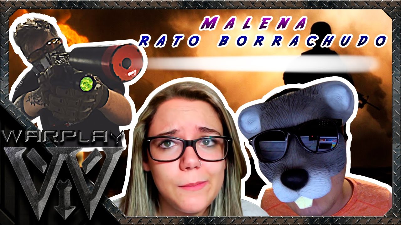 Airsoft Survivor com Malena e Rato Borrachudo!