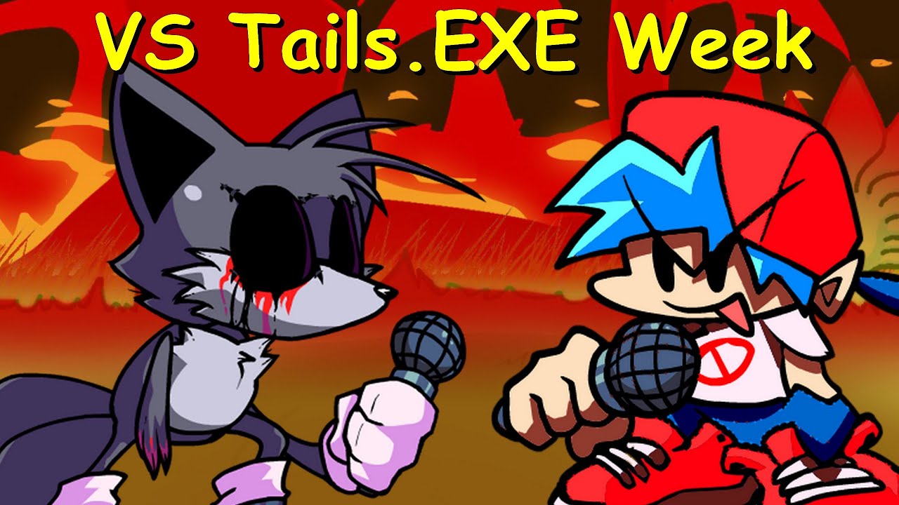 Friday Night Funkin': V.S.Tails.EXE (Sonic.EXE 2.0) FULL WEEK  (ft.Xenophanes) [FNF Mod/HARD] 