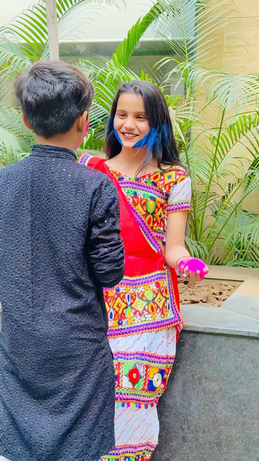 Happy Holi In Advance ❤️#nandini091013 #trending #viralvideo #youtubeshorts #youtube #shorts