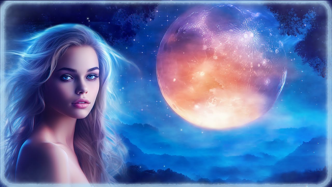 ⁣Calm Quiet Under The Moon Fantasy Music - Night Atmospheric Female Vocal Music