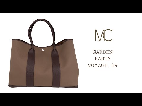 Hermes Bag Garden Party Voyage 49 Bag Etoupe / Dune / Rouge Sellier –  Mightychic