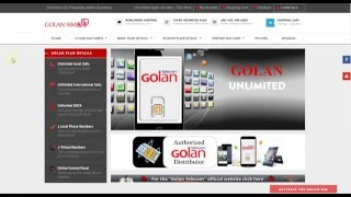 Order Golan Telecom sim card for Israel online -  Worldwide shipping screenshot 5