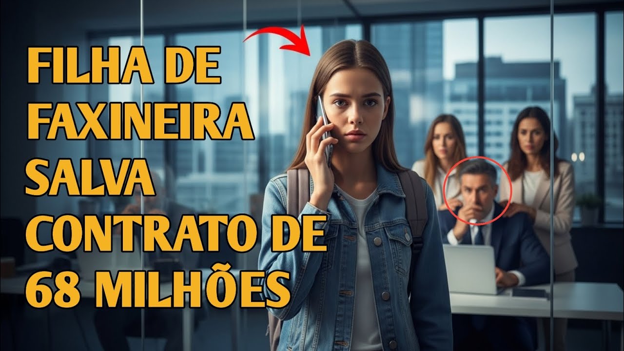 Filha da Faxineira Atende Ligação e Salva Empresa Milionária | Filha De Faxineira Contrato De 68.