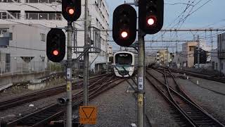 西武　30000系　8+2両編成　飯能駅到着　2020.03.13