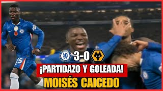 Así jugó MOISÉS CAICEDO vs WOLVERHAMPTON WANDERERS| BUEN PARTIDO 