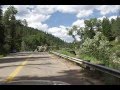 Pecos new mexico drive to mountains near santa fe nm