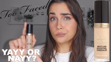 REVIEW: TOO FACED BORN THIS WAY CONCEALER | IS IT REALLY SUPER COVERAGE? | Leonor Pinto