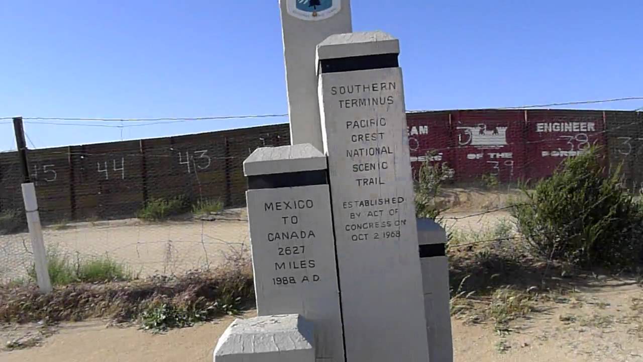 Pacific Crest Trail Southern Terminus - YouTube