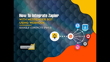 How To Integrate Zapier With Messenger Bot Using Webhook - Google Contacts