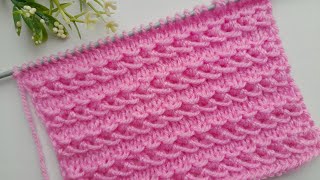 Easy And Beautiful Knitting Pattern