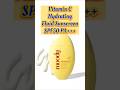 Moody Vitamin C Hydrating Sunscreen#sunscreen#sunscreens#skincare#shortsfeed#trending#spf50#viral#yt