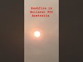 bushfire in Ballarat VIC Australia