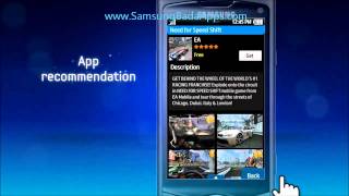 Samsung Apps Quick tour - Samsung Wave Bada Apps Store