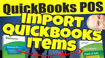 QuickBooks POS Import Items From QuickBooks Accounting