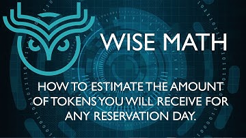 Wise Token Reservation Math | The Wise Economy Simulator