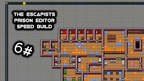 The Escapists | Prison Editor | Speed Build | 6# | Fix Vents, Electric Fence
