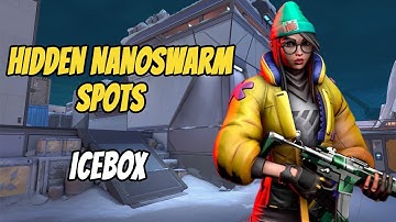 Killjoy hidden nanoswarm spots - Icebox | Valorant