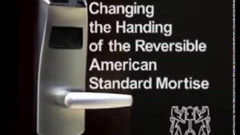 Ilco 760 770 790 Changing The Handing of A Mortise