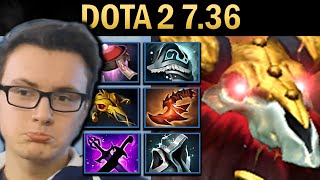 Centaur Gameplay Miracle with Shivas and Cap - Dota 2 7.36