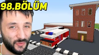 İTFAİYE İSTASYONU  MİNECRAFT (2023) 98.Bölüm