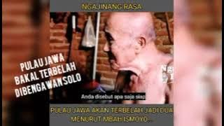 Mbah Ismoyo : Pulau Jawa Terbelah di Bengawan Solo