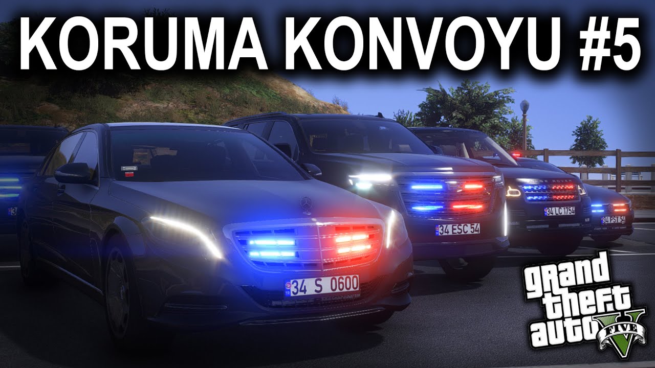 BAŞKANA SALDIRI ! - GTA 5 BAŞKAN KORUMA KONVOYU #5 - LSPDFR