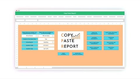 Introducing Copy Paste Report