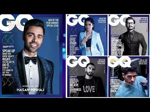 Ranveer, Aamir, Anushka, Sidharth Malhotra On The Cover Page Of The GQ Magazine