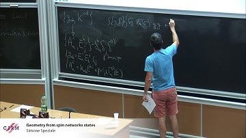Simone Speziale : Geometry from spin networks states