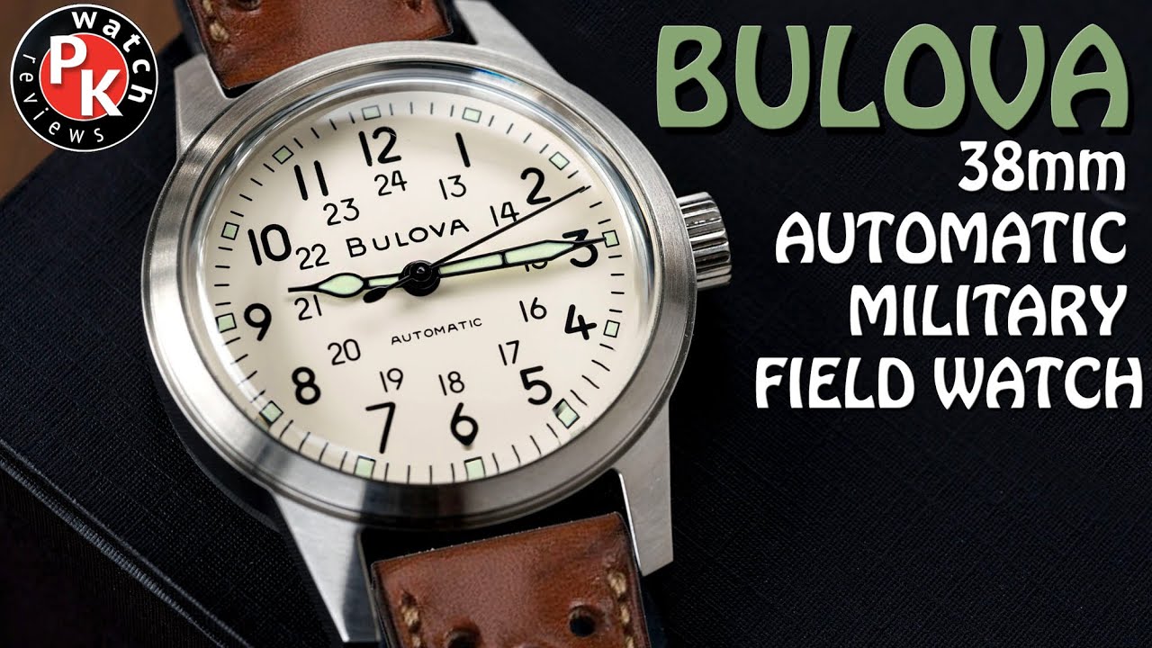 Bulova 38mm Automatic Field Watch Review 96A246