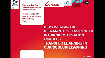 Robots Learn Increasingly Complex Tasks with Intrinsic Motivation and Automatic Curriculum Learning