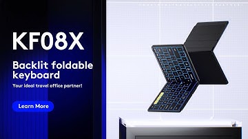 Samsers Exclusive 7 colors laptop-like foldable keyboard - KF08X