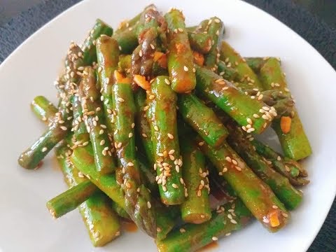 Video: Salad đậu Măng Tây Và Cà Rốt Hàn Quốc