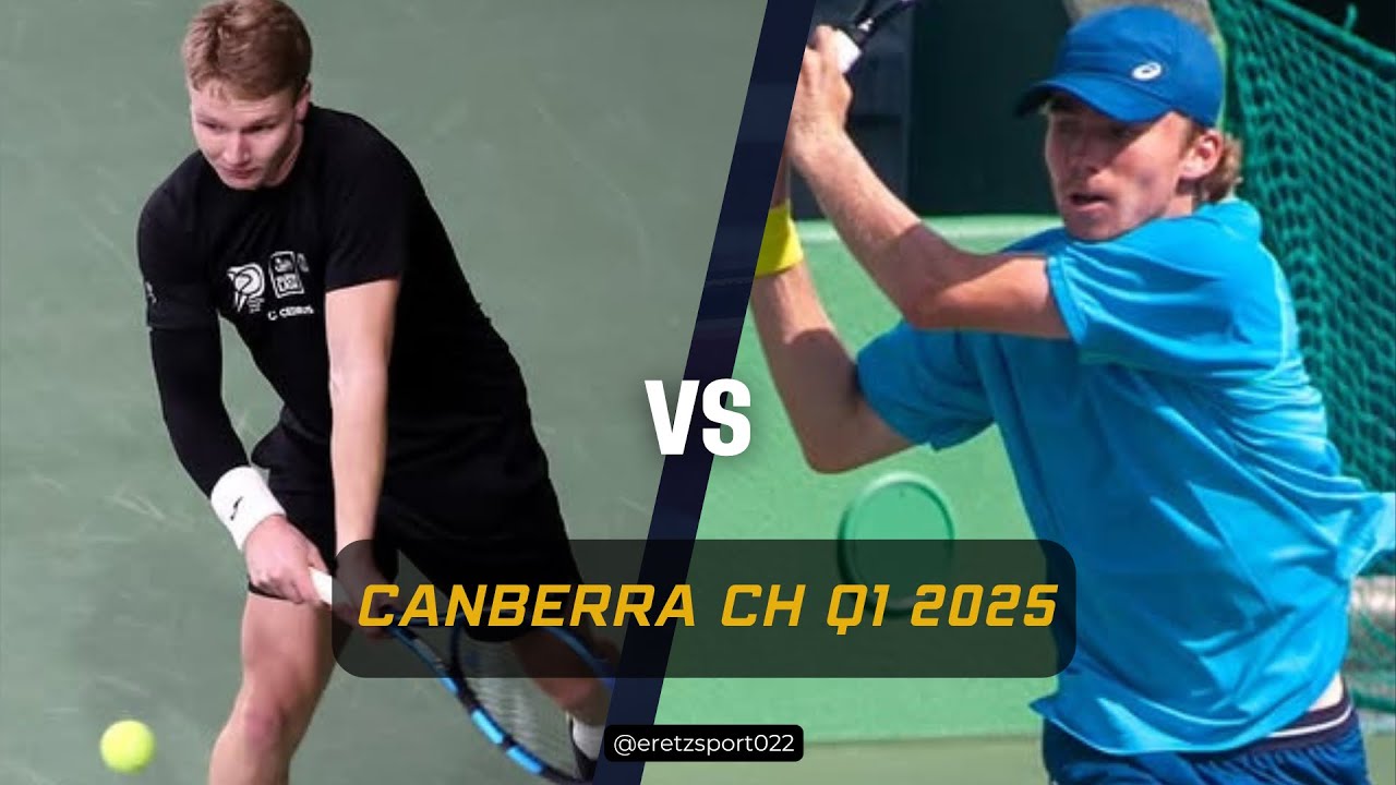 Canberra Challenger 2025 Q1: Maks Kasnikowski [6] vs. Hayden Jones [WC] Condensed Match