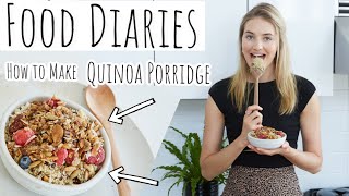 Foodie Vlogs  Quinoa Porridge + A Day In My Life // Sanne Vloet